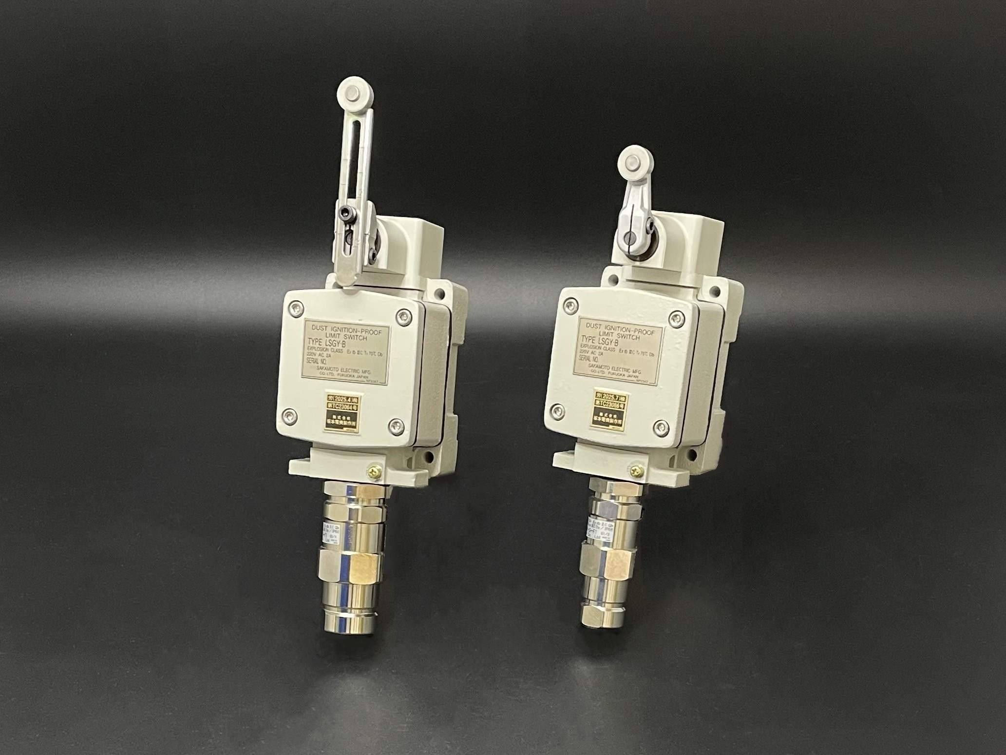防爆リミットスイッチ（粉じん防爆、レバー式） | 産業用制御機器 特設サイト